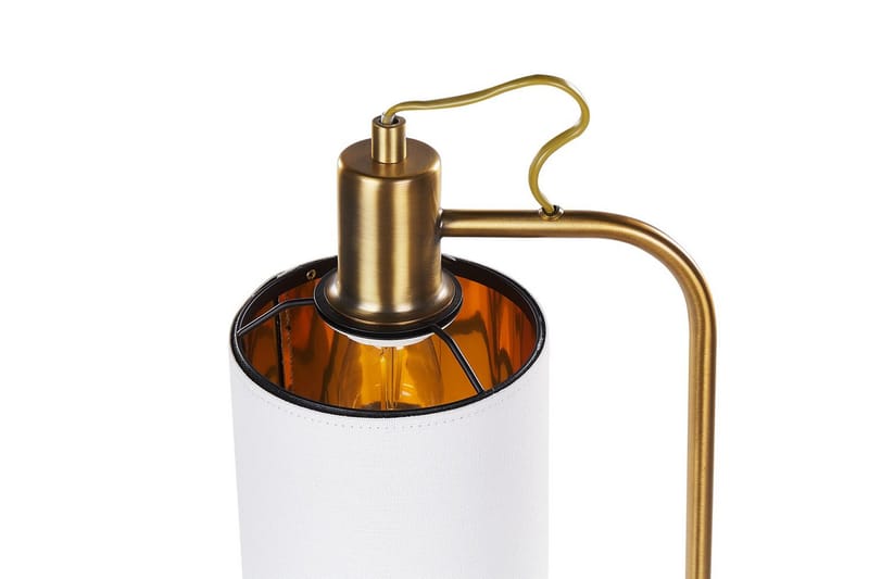 Kallisti Bordlampe 46 cm E27 - Kobber/Hvid - Belysning - Lamper & indendørsbelysning - Sengelampe - Sengelampe bord