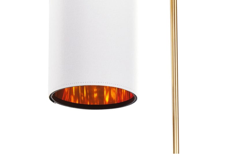 Kallisti Bordlampe 46 cm E27 - Kobber/Hvid - Belysning - Lamper & indendørsbelysning - Sengelampe - Sengelampe bord