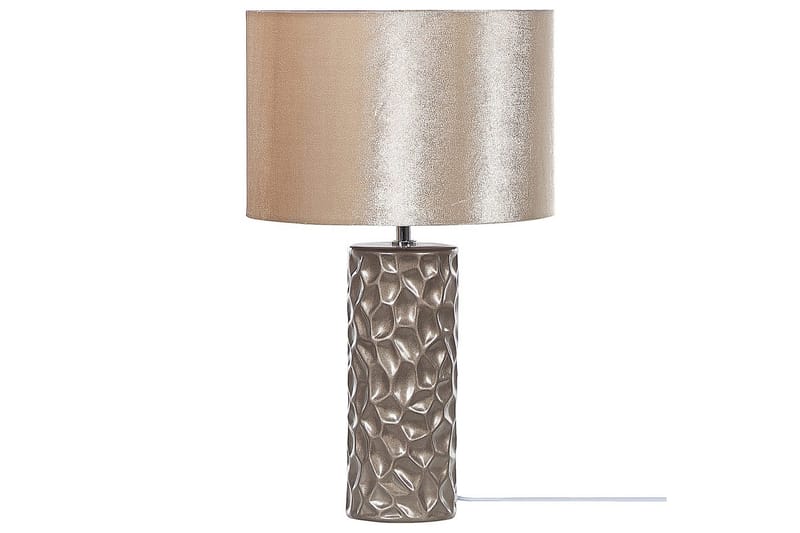 Kamla Bordlampe 50 cm E27 - Grå/Beige - Belysning - Lamper & indendørsbelysning - Sengelampe - Sengelampe bord