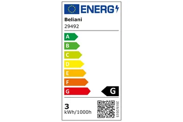 Karpathy LED Bordlampe 41 cm - Hvid - Belysning - Lamper & indendørsbelysning - Sengelampe - Sengelampe bord
