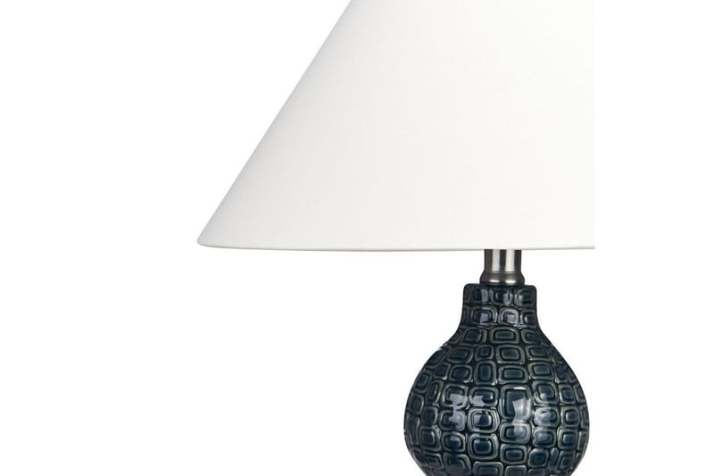 Kastellorizo Bordlampe 60 cm E27 - Mørkeblå/Hvid - Belysning - Lamper & indendørsbelysning - Sengelampe - Sengelampe bord