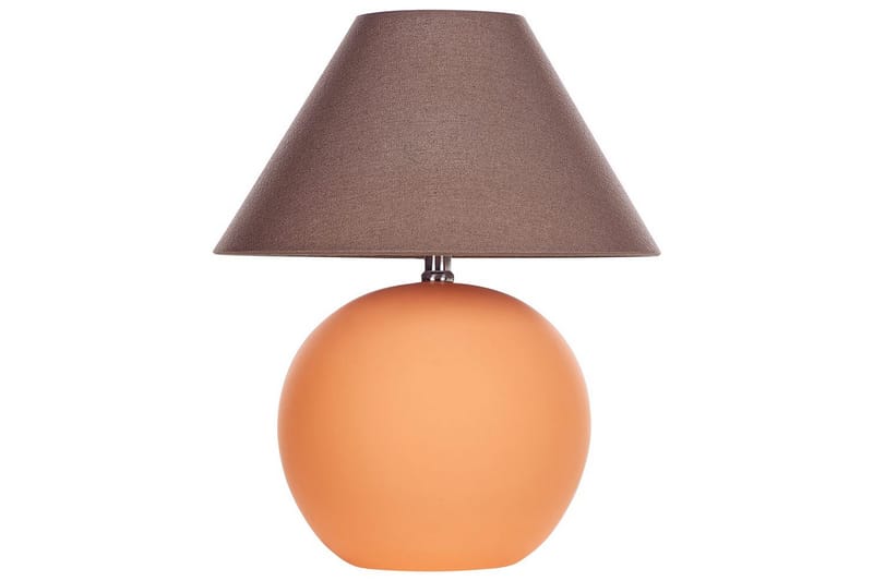 Kinalada Bordlampe 41 cm E27, Orange/Brun