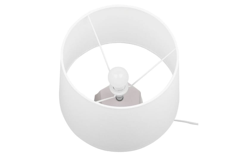 Koufonisia Bordlampe 43 cm E14 - Grå/Hvid - Belysning - Lamper & indendørsbelysning - Sengelampe - Sengelampe bord