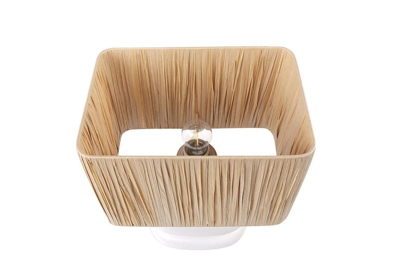 Kulsa Bordlampe 42 cm E27 - Hvid/Beige - Belysning - Lamper & indendørsbelysning - Sengelampe - Sengelampe bord