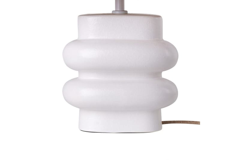 Kulsa Bordlampe 42 cm E27 - Hvid/Beige - Belysning - Lamper & indendørsbelysning - Sengelampe - Sengelampe bord