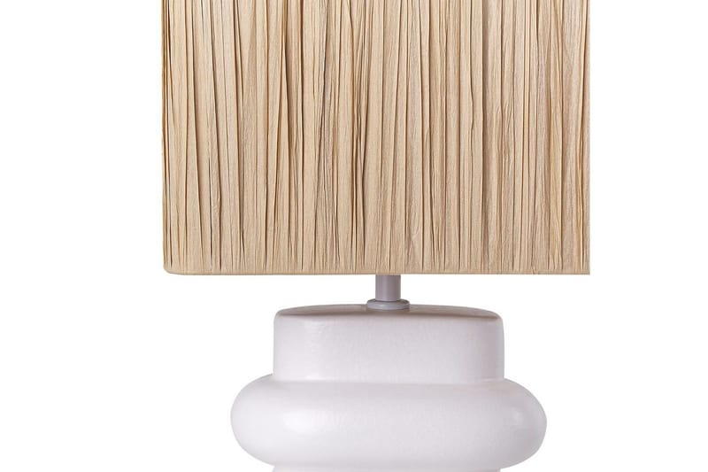 Kulsa Bordlampe 42 cm E27 - Hvid/Beige - Belysning - Lamper & indendørsbelysning - Sengelampe - Sengelampe bord