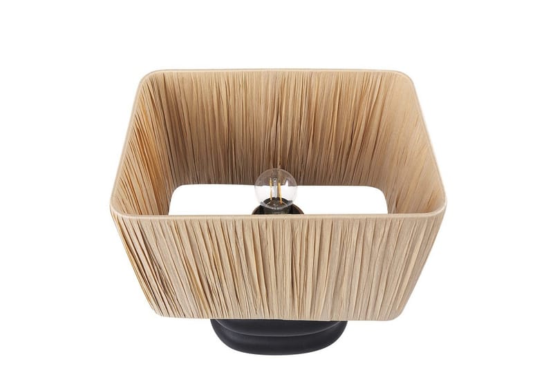 Kulsa Bordlampe 42 cm E27 - Sort/Natur - Belysning - Lamper & indendørsbelysning - Sengelampe - Sengelampe bord