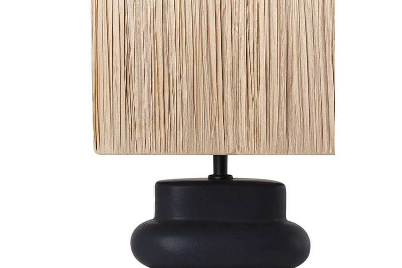 Kulsa Bordlampe 42 cm E27 - Sort/Natur - Belysning - Lamper & indendørsbelysning - Sengelampe - Sengelampe bord