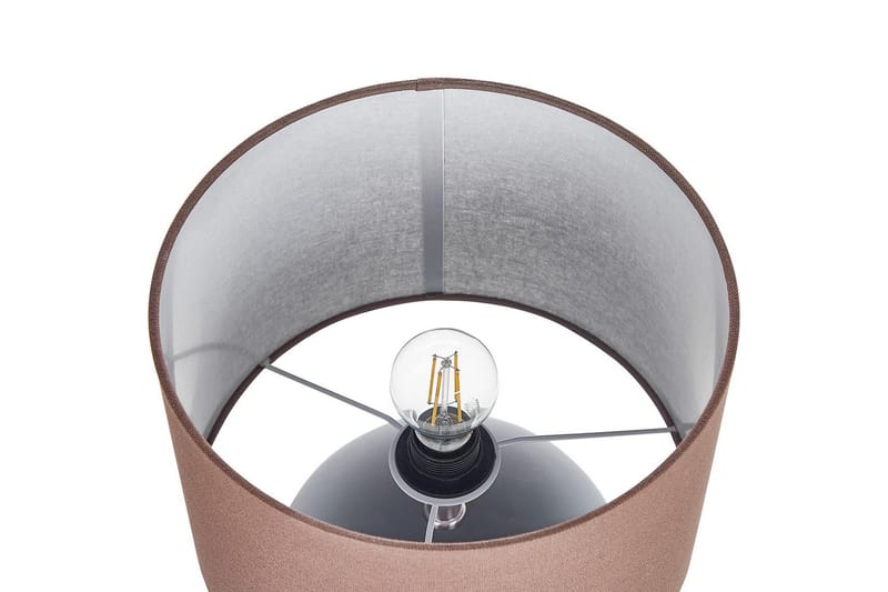Kythira Bordlampe 43 cm E27 - Grå/Brun - Belysning - Lamper & indendørsbelysning - Sengelampe - Sengelampe bord