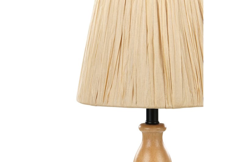 Lanis Bordlampe 41 cm E27 - Lyst træ/Natur - Belysning - Lamper & indendørsbelysning - Sengelampe - Sengelampe bord