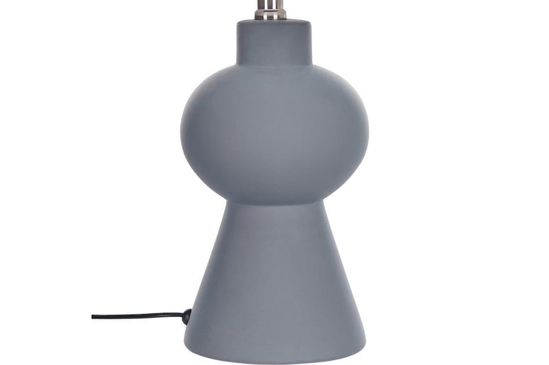 Lemiros Bordlampe 48 cm E27 - Grå/Hvid - Belysning - Lamper & indendørsbelysning - Sengelampe - Sengelampe bord