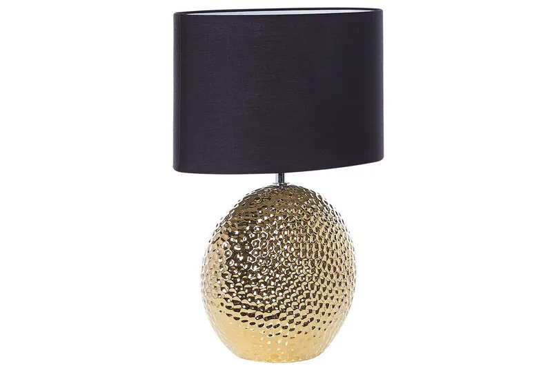 Libbelo Bordlampe 51 cm E27 - Guld/Sort - Belysning - Lamper & indendørsbelysning - Sengelampe - Sengelampe bord