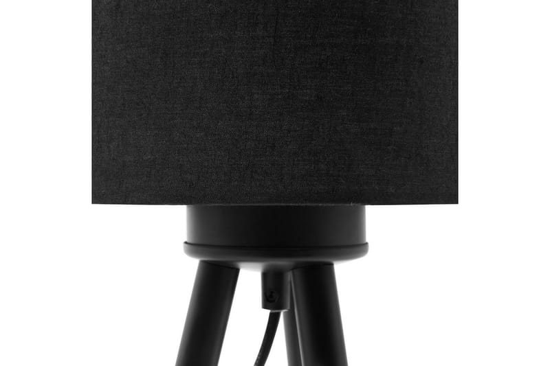 Ligavol Bordlampe 40 cm 2 stk E27 - Sort/Lyst træ - Belysning - Lamper & indendørsbelysning - Sengelampe - Sengelampe bord