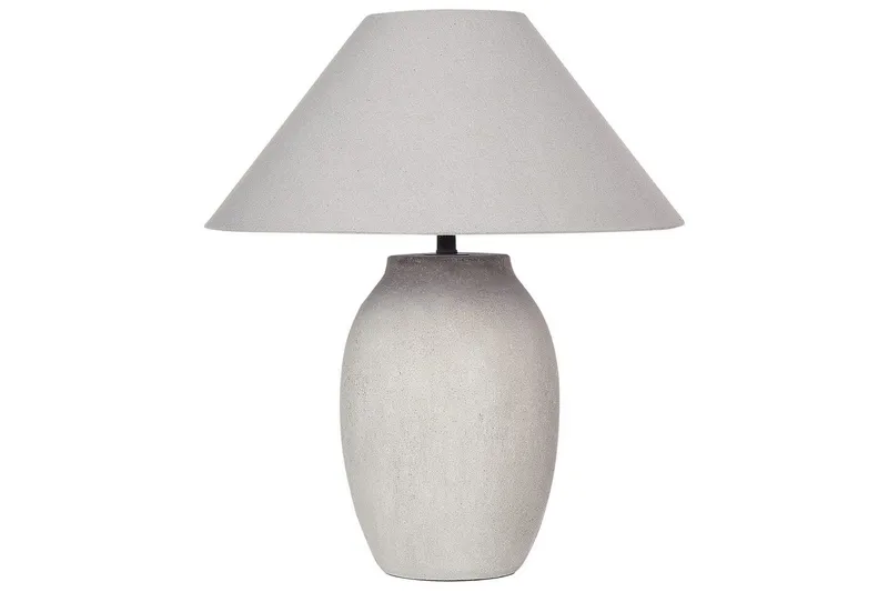Liwdo Bordlampe 58 cm E27, Lysegrå