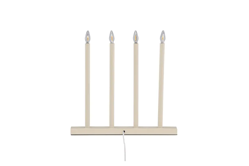 Lofsdalen Adventslysestage 35 cm - Beige - Belysning - Lamper & indendørsbelysning - Sengelampe - Sengelampe bord