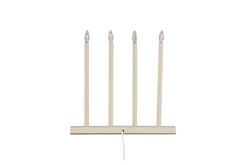 Lofsdalen Adventslysestage 35 cm - Beige - Belysning - Lamper & indendørsbelysning - Sengelampe - Sengelampe bord