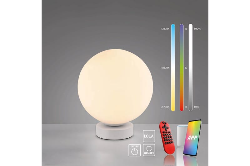 Lolasmart Bolo Just Light Bordlampe - Belysning - Lamper & indendørsbelysning - Sengelampe - Sengelampe bord