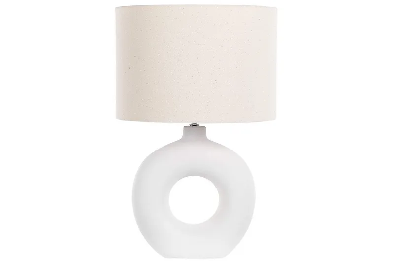 Losventa Bordlampe 58 cm E27, Lys beige/Hvid