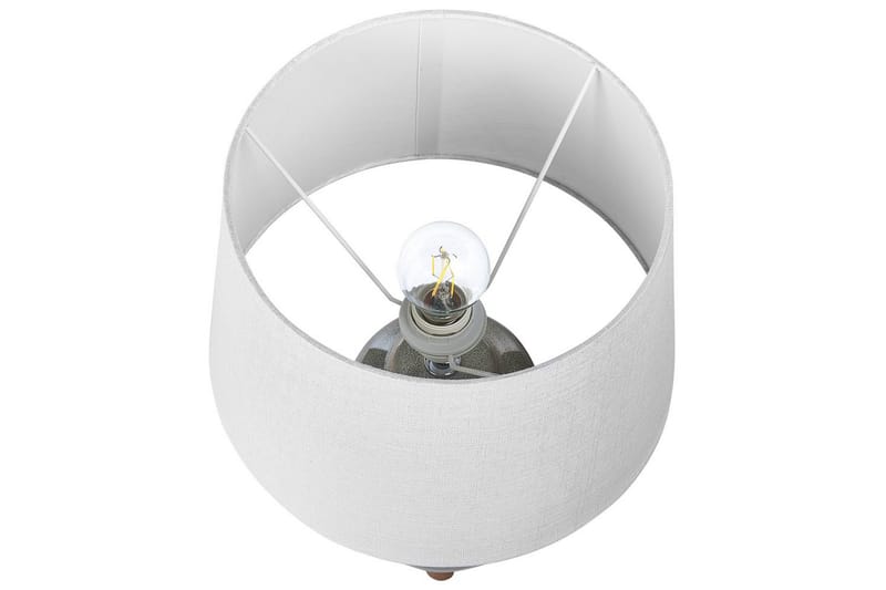 Lummenai Bordlampe 46 cm E27 - Grå/Hvid - Belysning - Lamper & indendørsbelysning - Sengelampe - Sengelampe bord
