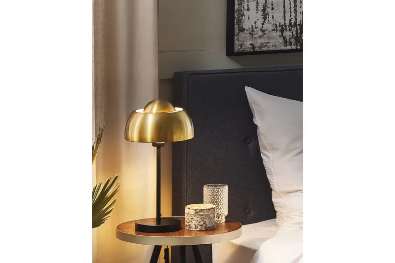 Magica Bordlampe 44 cm E27 - Sort/Messing - Belysning - Lamper & indendørsbelysning - Sengelampe - Sengelampe bord