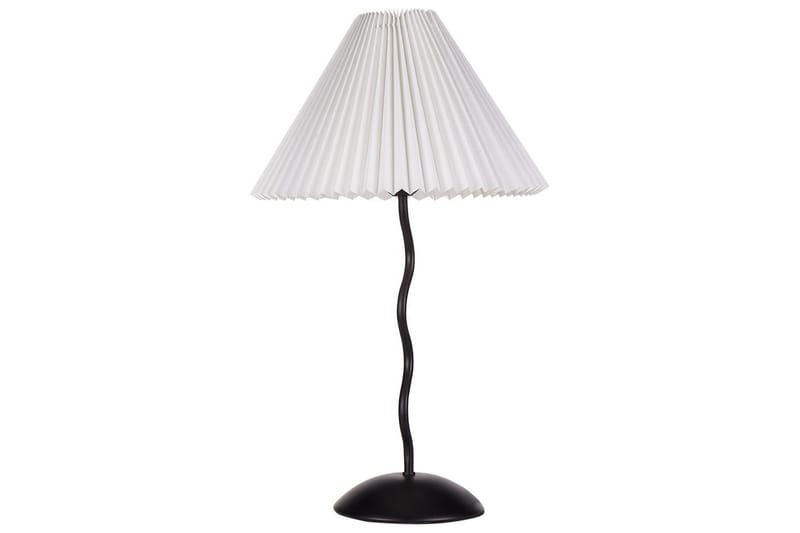 Montecristo Bordlampe 49 cm E27 - Sort/Hvid - Belysning - Lamper & indendørsbelysning - Sengelampe - Sengelampe bord