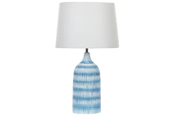 Palmarola Bordlampe 66 cm E27 - Blå/Hvid - Belysning - Lamper & indendørsbelysning - Sengelampe - Sengelampe bord
