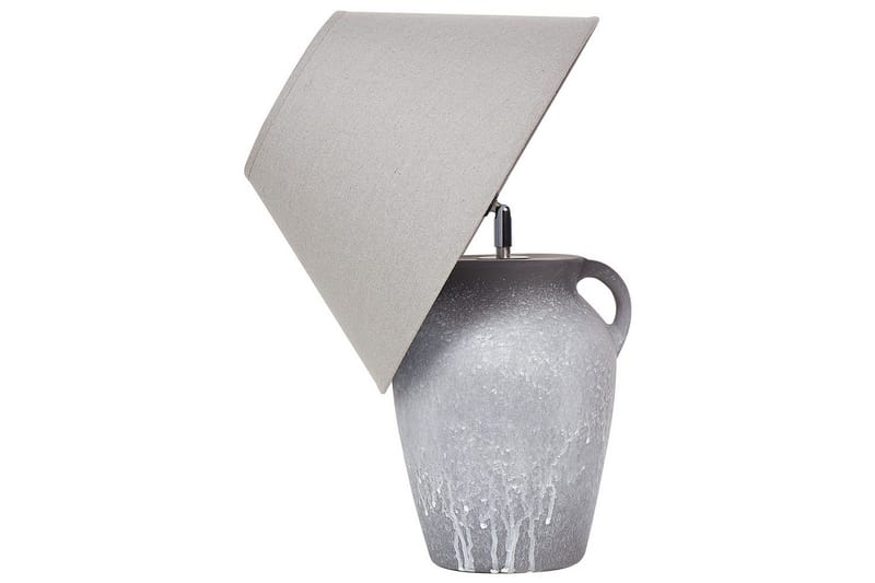 Ponze Bordlampe 49 cm E27 - Grå - Belysning - Lamper & indendørsbelysning - Sengelampe - Sengelampe bord
