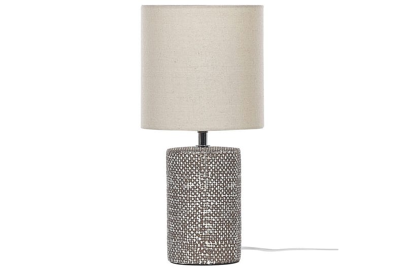 Pyskalo Bordlampe 43 cm E14 - Brun/Beige - Belysning - Lamper & indendørsbelysning - Sengelampe - Sengelampe bord