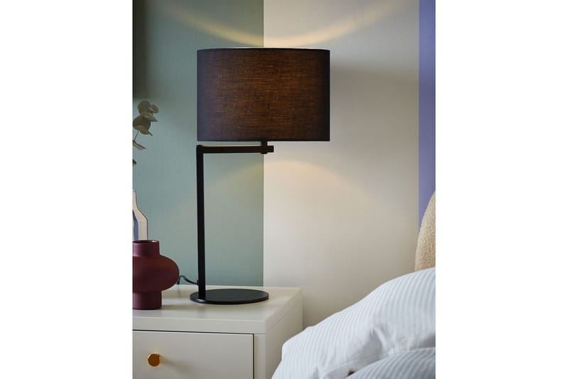 Selka Bordlampe 49 cm E27 - Sort - Belysning - Lamper & indendørsbelysning - Sengelampe - Sengelampe bord