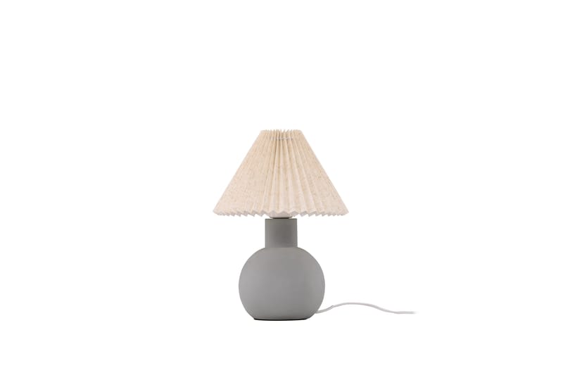 Älvsborg Bordlampe 37 cm - Grå - Belysning - Lamper & indendørsbelysning - Sengelampe - Sengelampe bord
