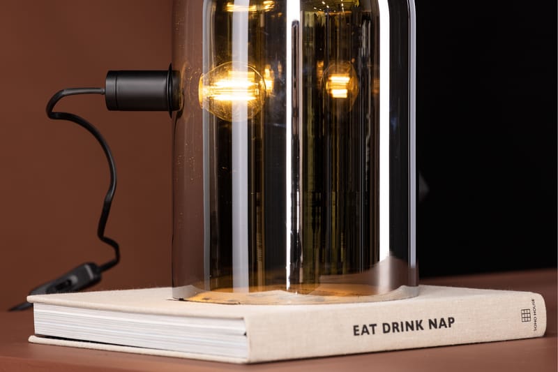 Quentin Bordlampe 32 cm - Lysegrå - Belysning - Lamper & indendørsbelysning - Sengelampe - Sengelampe bord