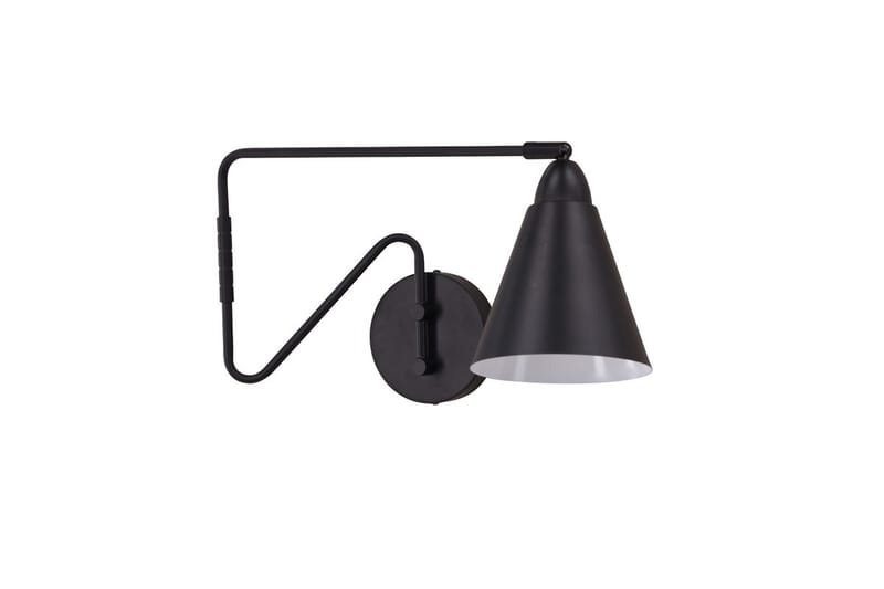 Amicola Væglampe 24 cm - Sort - Belysning - Lamper & indendørsbelysning - Sengelampe - Sengelampe væg