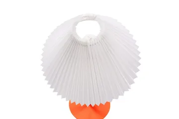 Skiros Bordlampe 48 cm E27 - Orange/Hvid - Belysning - Lamper & indendørsbelysning - Sengelampe - Sengelampe bord