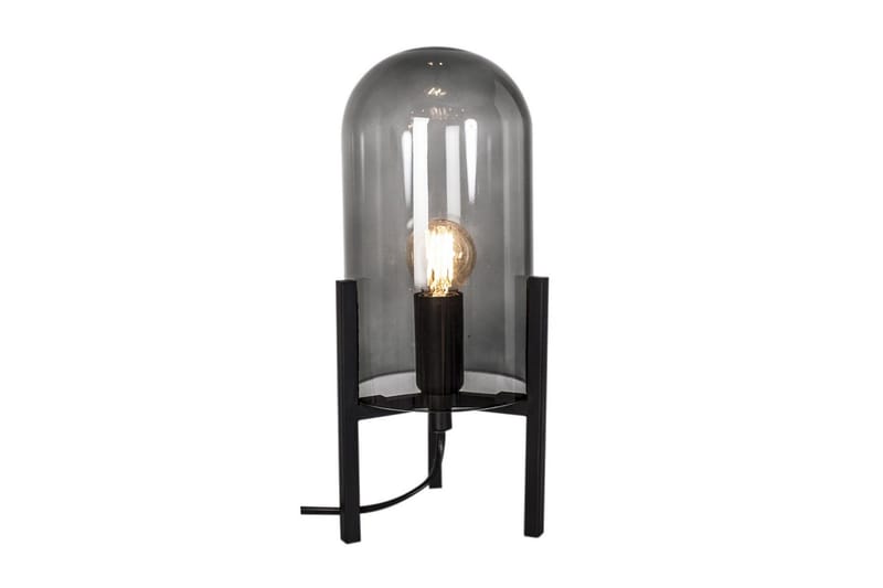 Smokey Bordlampe Sort - By Rydéns - Vindueslampe på fod - Soveværelse lampe - Stuelampe - Sengelampe bord - Vindueslampe - Bordlampe