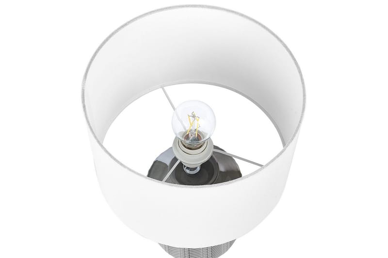 Soya Bordlampe 43 cm E27 - Grå/Hvid - Belysning - Lamper & indendørsbelysning - Sengelampe - Sengelampe bord