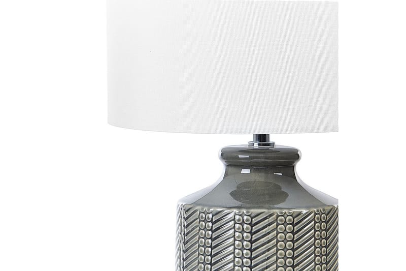 Soya Bordlampe 43 cm E27 - Grå/Hvid - Belysning - Lamper & indendørsbelysning - Sengelampe - Sengelampe bord
