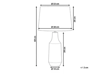 Tavolara Bordlampe 68 cm E27 - Sort/Hvid - Belysning - Lamper & indendørsbelysning - Sengelampe - Sengelampe bord