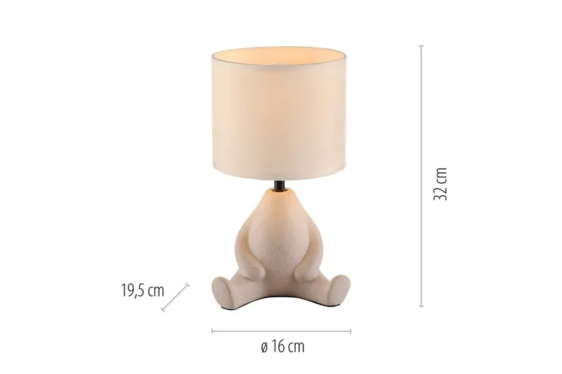 Ted Just Light Bordlampe - Belysning - Lamper & indendørsbelysning - Sengelampe - Sengelampe bord