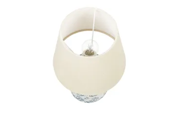 Tesoro Bordlampe 35 cm E14 - Lys beige - Belysning - Lamper & indendørsbelysning - Sengelampe - Sengelampe bord