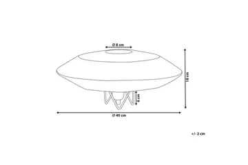 Texna Bordlampe 18 cm E27 - Naturlig - Belysning - Lamper & indendørsbelysning - Sengelampe - Sengelampe bord