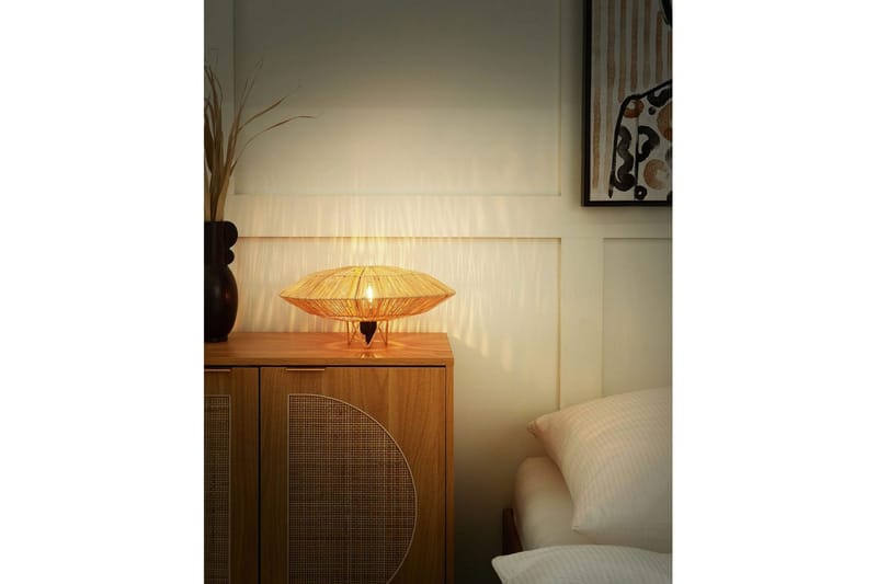 Texna Bordlampe 18 cm E27 - Naturlig - Belysning - Lamper & indendørsbelysning - Sengelampe - Sengelampe bord