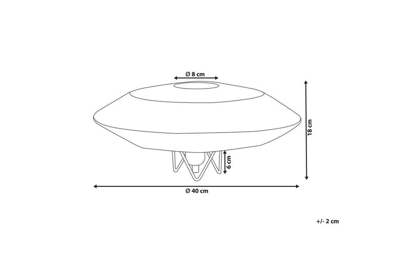 Texna Bordlampe 18 cm E27 - Naturlig - Belysning - Lamper & indendørsbelysning - Sengelampe - Sengelampe bord