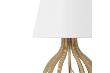 Thasall Bordlampe 36 cm E14 - Natur/Hvid - Belysning - Lamper & indendørsbelysning - Sengelampe - Sengelampe bord