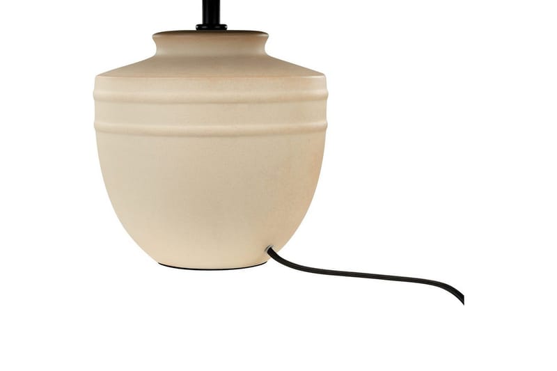 Thira Bordlampe 44 cm E27 - Beige/Sort - Belysning - Lamper & indendørsbelysning - Sengelampe - Sengelampe bord