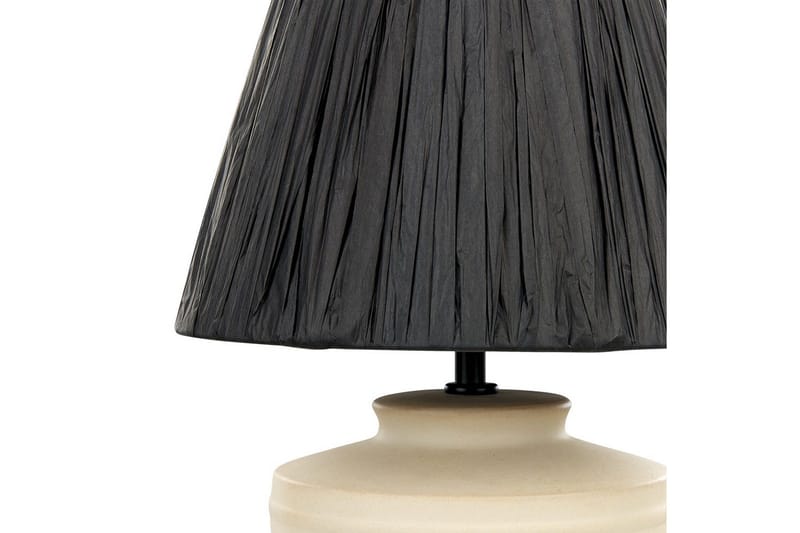 Thira Bordlampe 44 cm E27 - Beige/Sort - Belysning - Lamper & indendørsbelysning - Sengelampe - Sengelampe bord