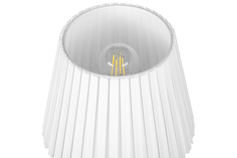 Toryl Bordlampe 48 cm E27 - Messing/Hvid - Belysning - Lamper & indendørsbelysning - Sengelampe - Sengelampe bord