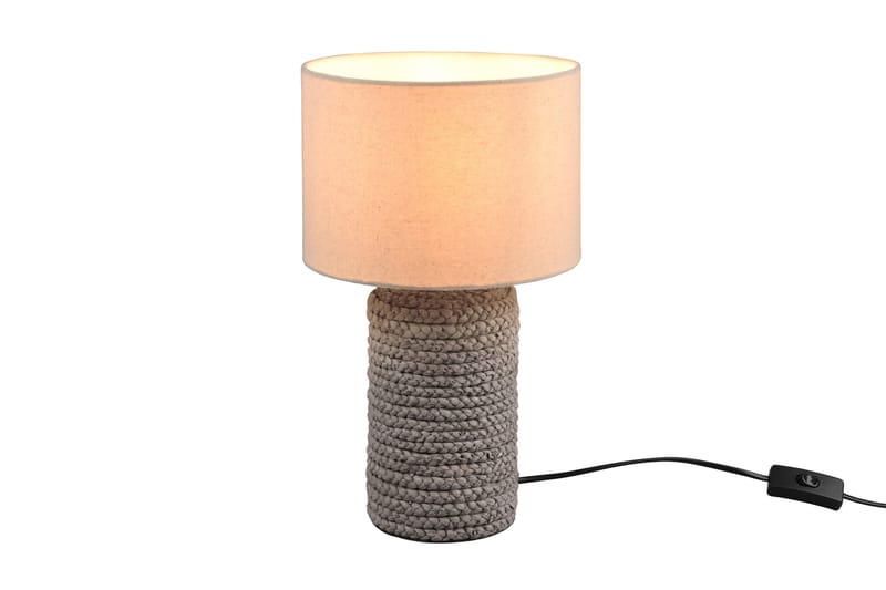 Trio Lighting Mala bordlampe E27 38 cm beige - Belysning - Lamper & indendørsbelysning - Sengelampe - Sengelampe bord