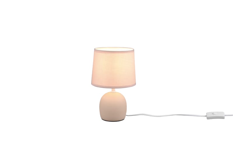 Trio Lighting Malu bordlampe E14 beige - Belysning - Lamper & indendørsbelysning - Sengelampe - Sengelampe bord