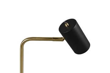 Trio Lighting Marley bordlampe GU10 mat messing/matsort - Messing/Matsort - Belysning - Lamper & indendørsbelysning - Sengelampe - Sengelampe bord