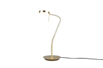 Trio Lighting Monza LED bordlampe mat messing - Belysning - Lamper & indendørsbelysning - Sengelampe - Sengelampe bord